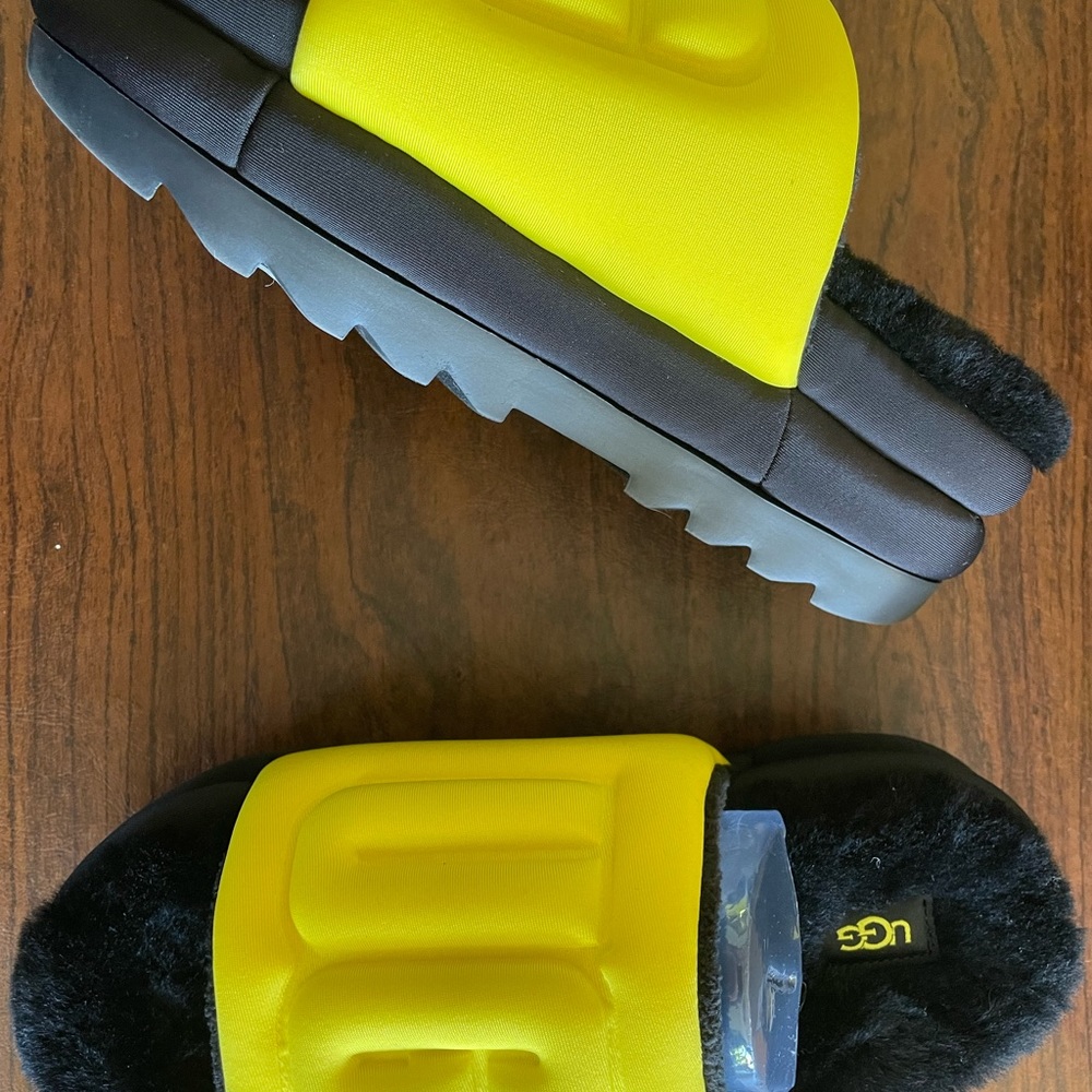 Brand NEW UGG platform Slides